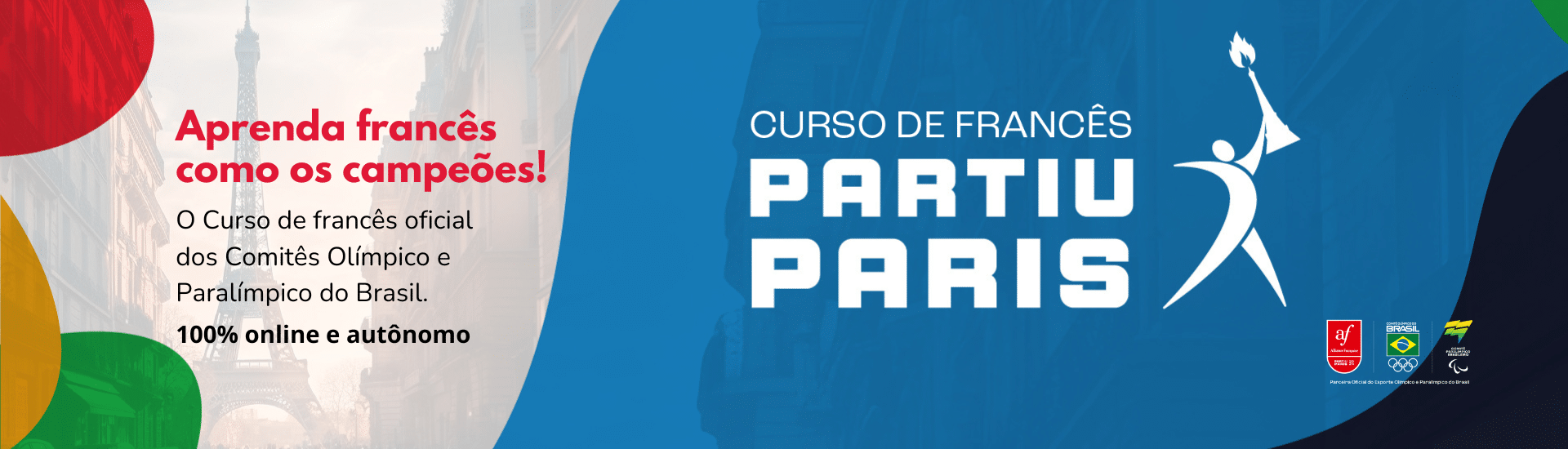 Partiu Paris – banner site